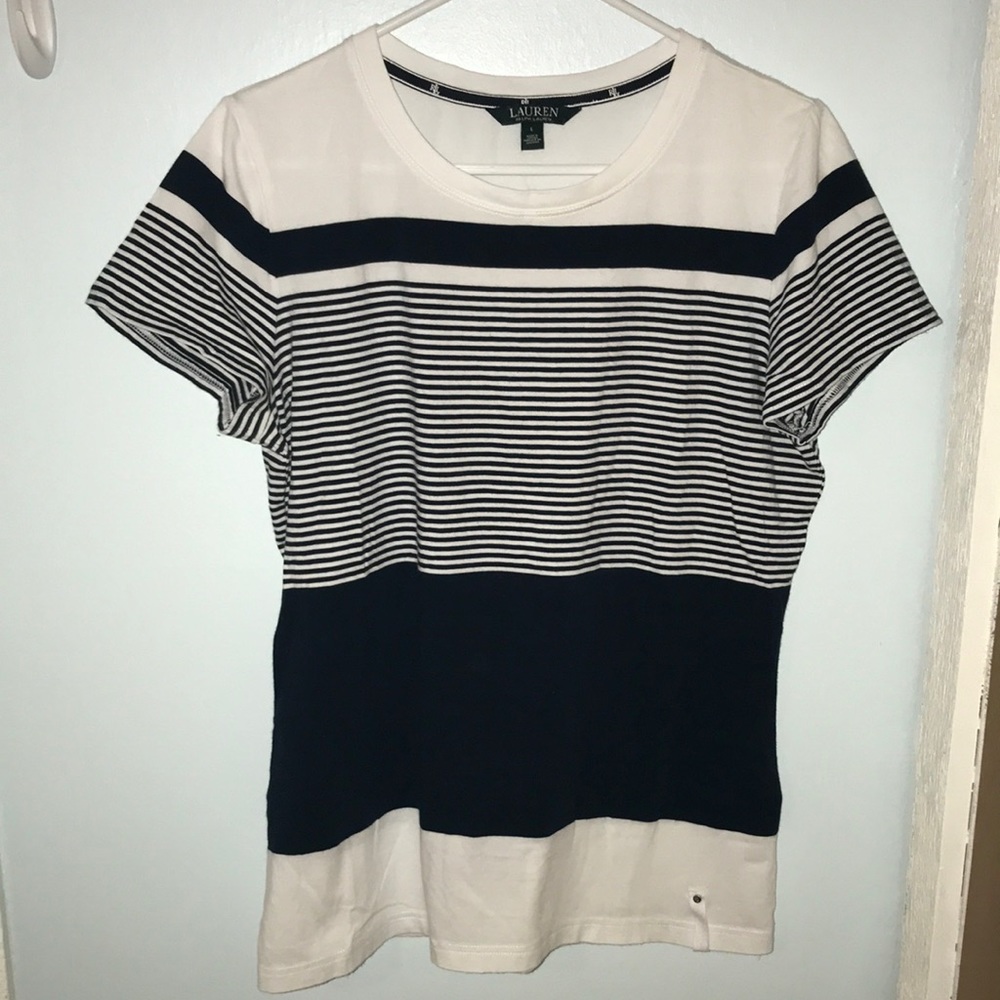 Lauren Ralph Lauren T-Shirt- Size Large-EUC